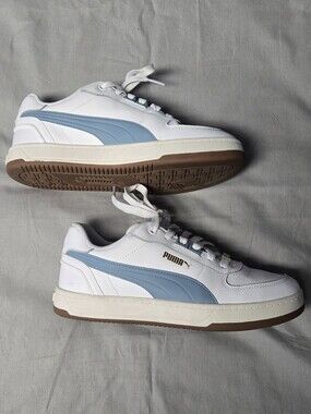 Puma Caven 2.0 Lux White Blue Gum Sneakers Shoes Size M8/W9